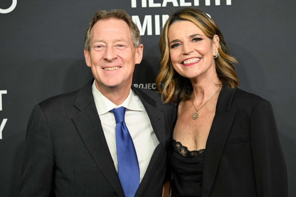 Savannah Guthrie and Michael Feldman